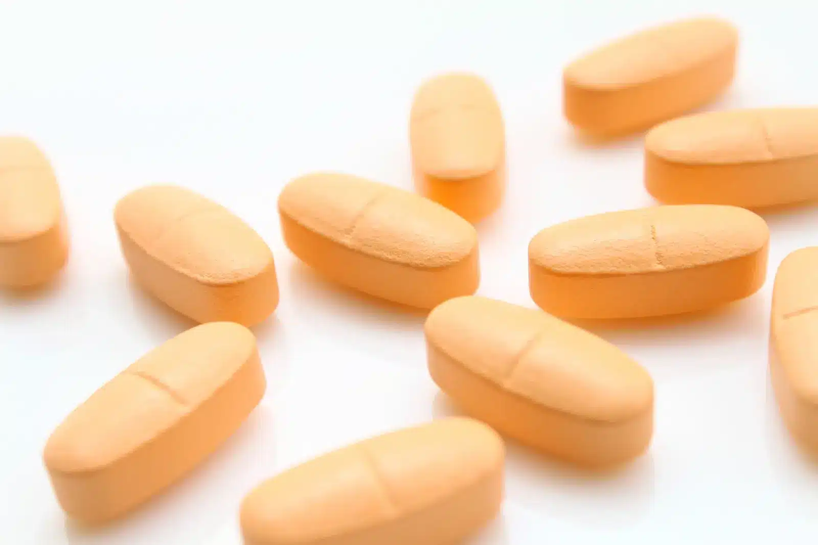Multiple orange pills